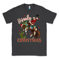 Smoke howdy christmas cowboy santa Classic Tee - MaliasSmallBusiness