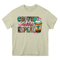 Mossy nurse coffee repeat Heavy Core Tee - Jasminsmagicworld