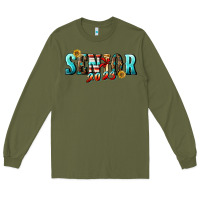 Army Green senior 2023 Long Sleeve Tee - BundleAndBundleShop