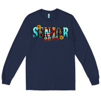 Navy senior 2023 Long Sleeve Tee - BundleAndBundleShop
