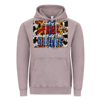 Vintage Zinc land of the free  th of july brushstroke Vintage Hoodie - Jasminsmagicworld