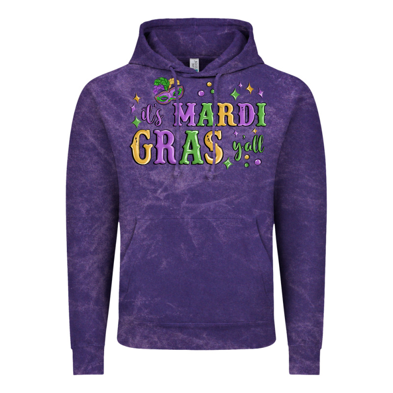 It's Mardi Gras Y'all Vintage Hoodie by MaliasSmallBusiness | Teevron