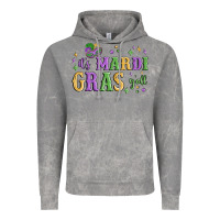 Cloud Rock it's mardi gras y'all Vintage Hoodie - MaliasSmallBusiness