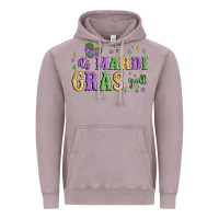 Vintage Zinc it's mardi gras y'all Vintage Hoodie - MaliasSmallBusiness