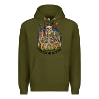 Army Green freedom rocks Premium Hoodie - CowGirlArtShop