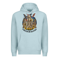 Blue Mist freedom rocks Premium Hoodie - CowGirlArtShop