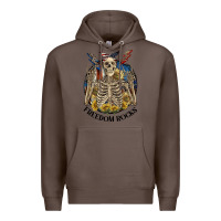 Coffee freedom rocks Premium Hoodie - CowGirlArtShop