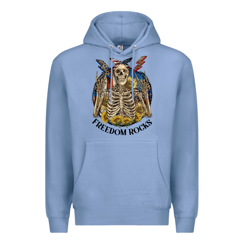 Freedom Rocks Premium Hoodie by CowGirlArtShop | Teevron