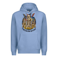 Colony Blue freedom rocks Premium Hoodie - CowGirlArtShop