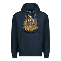 Navy freedom rocks Premium Hoodie - CowGirlArtShop