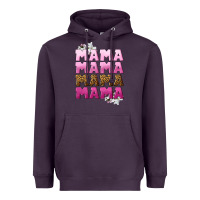 Plum Mama Mama Mama Mama Mother's Day Heavyweight Hoodie - CowGirlArtShop