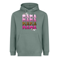 Sage Mama Mama Mama Mama Mother's Day Heavyweight Hoodie - CowGirlArtShop