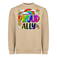 Mushroom proud ally Heavyweight Sweatshirt - LillyAllenDesigns