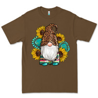 Cacao western gnomes sunflowers gemstones leopard serape cowhide glitter Premium Tee - Artiststas