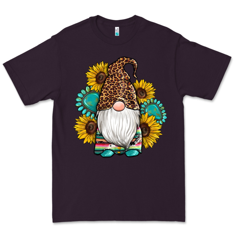 Western Gnomes Sunflowers Gemstones Leopard Serape Cowhide Glitter Premium Tee by Artiststas | Teevron