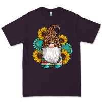Plum western gnomes sunflowers gemstones leopard serape cowhide glitter Premium Tee - Artiststas