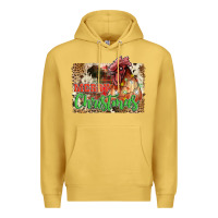 Antique Gold merry christmas Premium Hoodie - JahusDesignShop