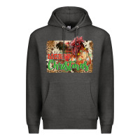Charcoal Heather merry christmas Premium Hoodie - JahusDesignShop