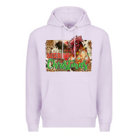 Lilac merry christmas Premium Hoodie - JahusDesignShop