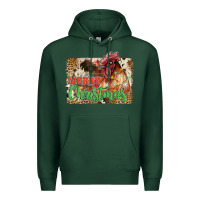Sports Green merry christmas Premium Hoodie - JahusDesignShop