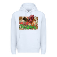 White merry christmas Premium Hoodie - JahusDesignShop