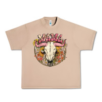 Burro bullskull mama Urban Heavy Tee - NancyCooperArtShop