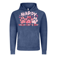 Vintage Denim happy valentine's day Vintage Hoodie - MaliasSmallBusiness