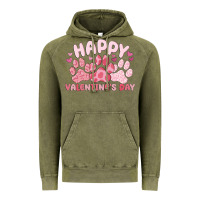 Vintage Olive happy valentine's day Vintage Hoodie - MaliasSmallBusiness