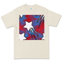 Bone Glitter 4th Of July Seamless Pattern Premium Tee - BundleAndBundleShop