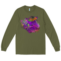Army Green halloween spider web for patches Long Sleeve Tee - BundleAndBundleShop