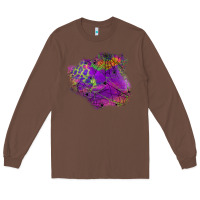 Chestnut halloween spider web for patches Long Sleeve Tee - BundleAndBundleShop