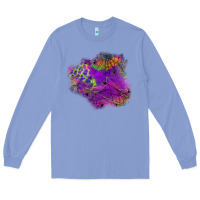 Colony Blue halloween spider web for patches Long Sleeve Tee - BundleAndBundleShop
