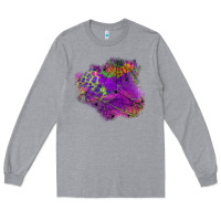 Heather Grey halloween spider web for patches Long Sleeve Tee - BundleAndBundleShop
