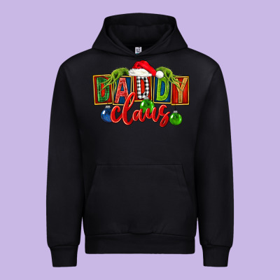 Christmas Daddy Claus Urban Hoodie Designed By Fadigitalartstudio