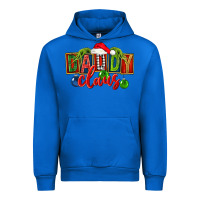 Cobalt Christmas daddy Claus Urban Hoodie - FaDigitalArtStudio