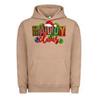 Pigment Burro Christmas daddy Claus Urban Hoodie - FaDigitalArtStudio