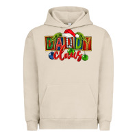 Pigment French Oak Christmas daddy Claus Urban Hoodie - FaDigitalArtStudio