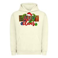 Pigment Pistachio Christmas daddy Claus Urban Hoodie - FaDigitalArtStudio