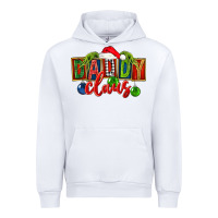 White Christmas daddy Claus Urban Hoodie - FaDigitalArtStudio