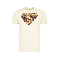 Vintage Arctic scottish cow Vintage Tee - NancyCooperArtShop