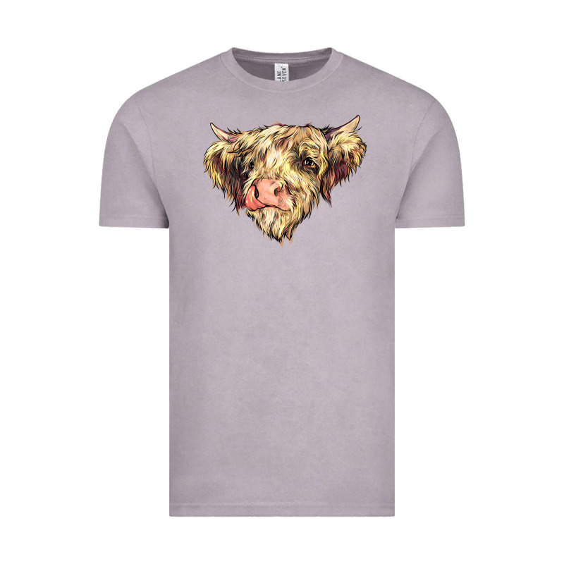 Scottish Cow Vintage Tee by NancyCooperArtShop | Teevron