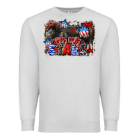 Dove Grey Oh my stars pig Premium Sweatshirt - CowGirlArtShop