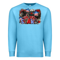 Ocean Blue Oh my stars pig Premium Sweatshirt - CowGirlArtShop