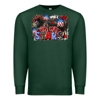 Sports Green Oh my stars pig Premium Sweatshirt - CowGirlArtShop