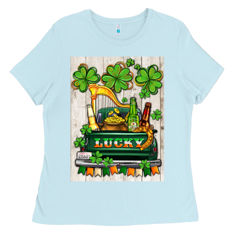 Lucky Truck Ladies Tee by AdoDesignShop | Teevron