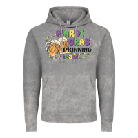 Cloud Rock mardi gras drinking team Vintage Hoodie - MaliasSmallBusiness