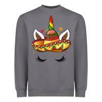 Storm unicorn and sombrero Heavyweight Sweatshirt - LillyAllenDesigns
