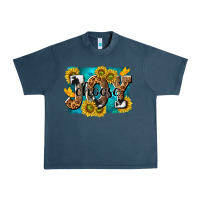 Midnight Navy choose joy Urban Heavy Tee - NancyCooperArtShop