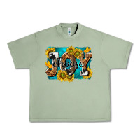 Oil Green choose joy Urban Heavy Tee - NancyCooperArtShop