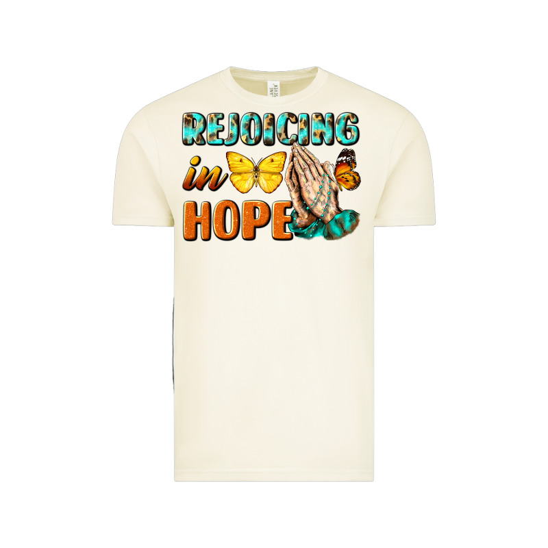 Rejoicing In Hope Vintage Tee by NancyCooperArtShop | Teevron